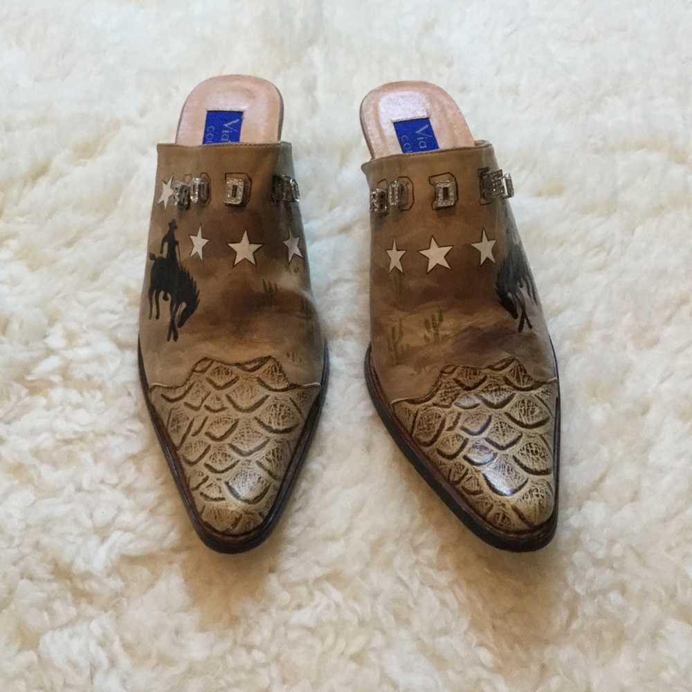 Hand Painted RODEO Shoe